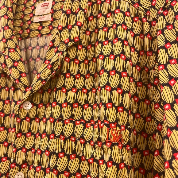 Levi's Shirt Mens Button down S/P - Picture 6 of 14